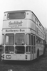 Der Geisterbus als Konferenzbus in den Sechzigerjahren