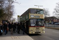 Wagen LVG 14 (MAN SD 200) auf der Linie 218