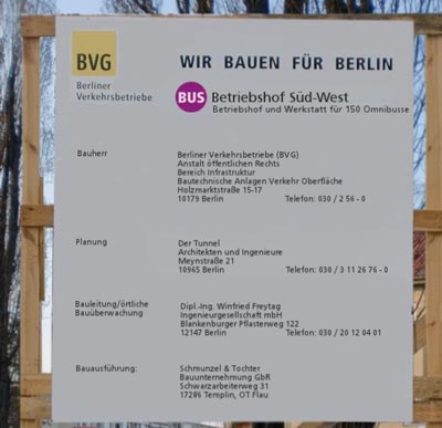 Bauschild