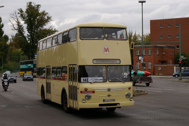 Wagen LVG 70 geschildert als 14E bei der Traditionsfahrt 2008