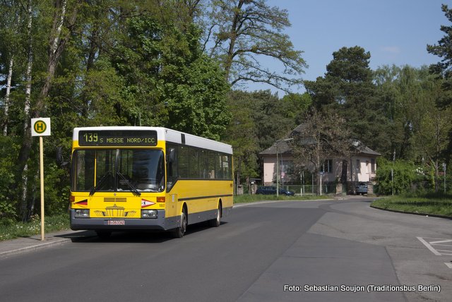 Letzter Einsatzzustand im BVG-Sonnengelb