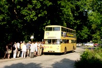 Ein Sonntagabend im Sommer an der Pfaueninsel: 2437 wird voll besetzt abfahren