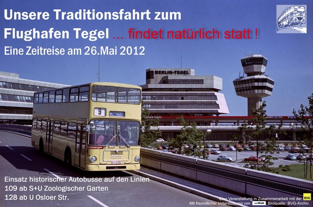 Liniennetz zur Traditionsfahrt 2011