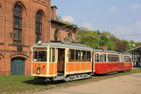 Schwedischer Straßenbahnwagen